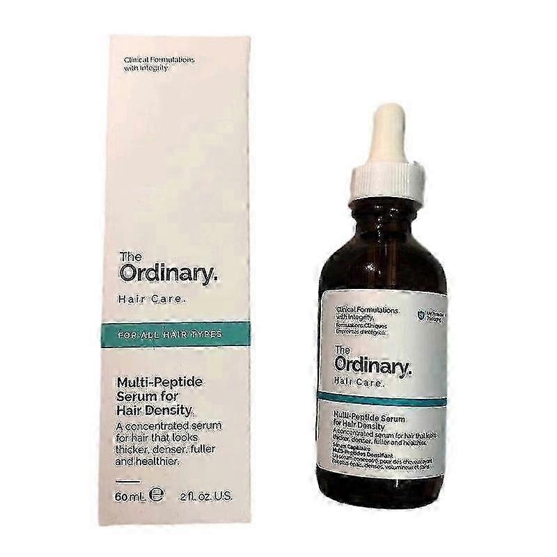 Le sérum multi-peptide ordinaire pour la densité des cheveux, formule alimentée par des peptides pour des cheveux plus épais et plus volumineux