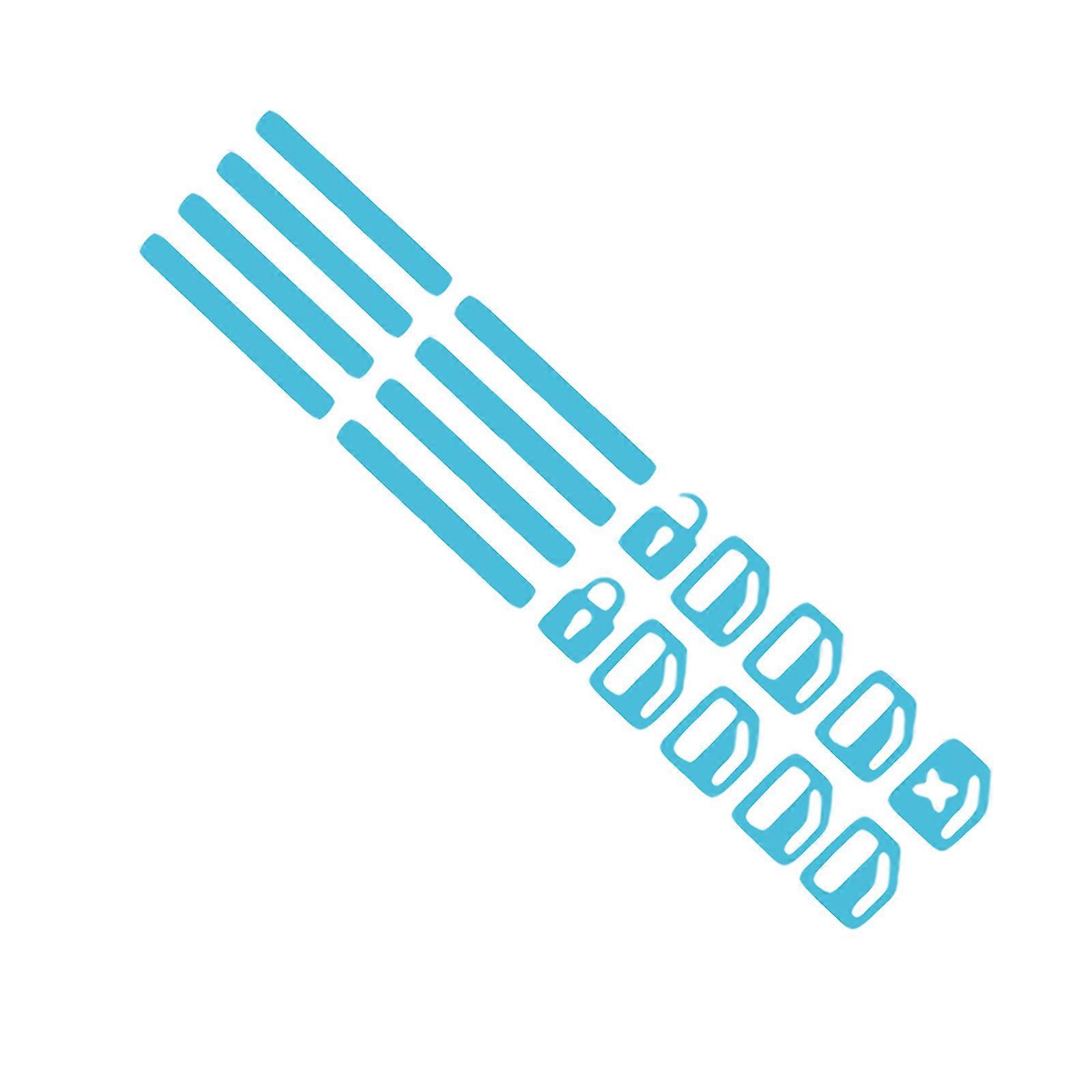 Glow Stickers Car Button Stickers for Automotive Interior 2Sets