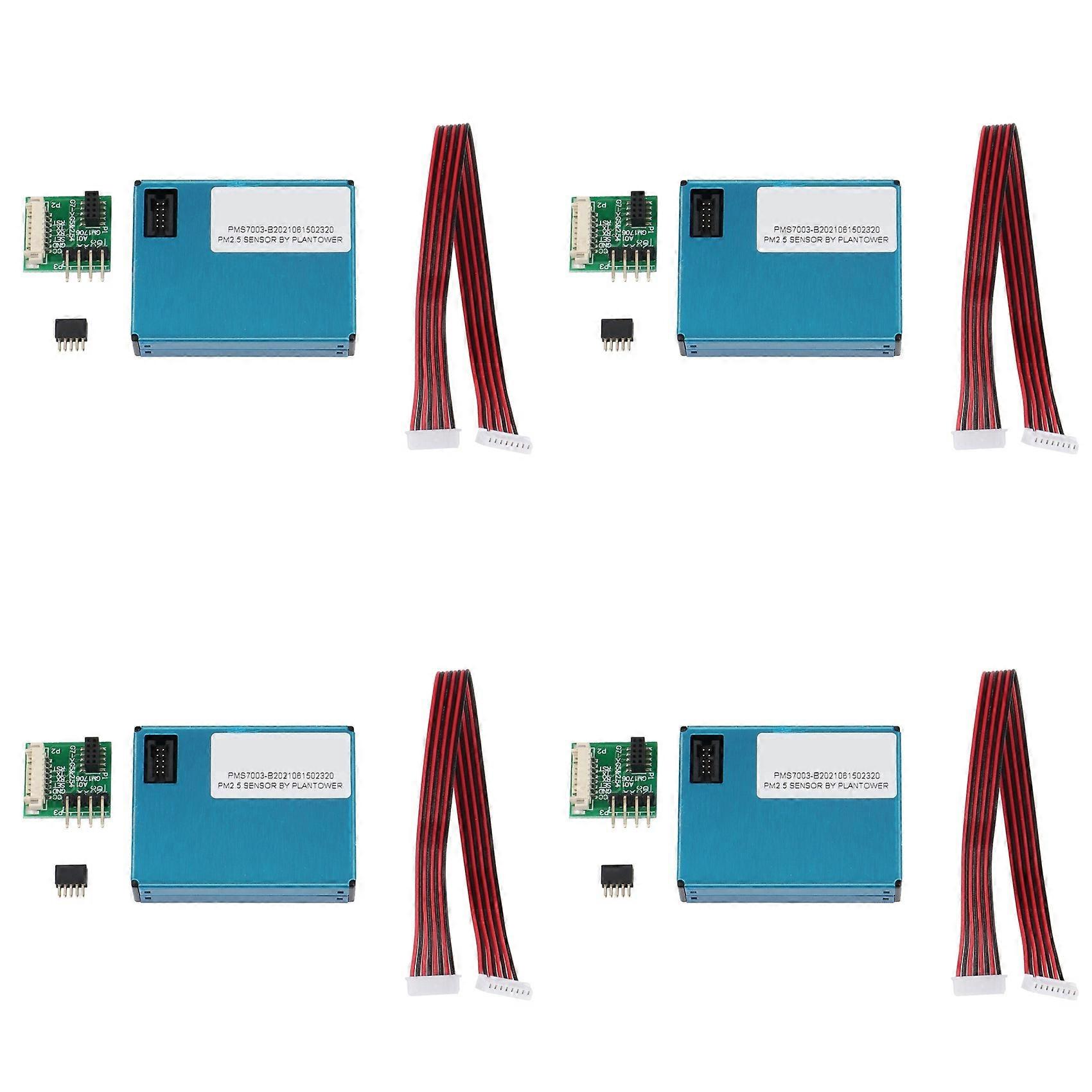 4X PM2.5 DUST SENSOR PMS7003 / G7 Thin Shape Digital PM2.5 Sensor (Inculd Transfer Board + Cable)