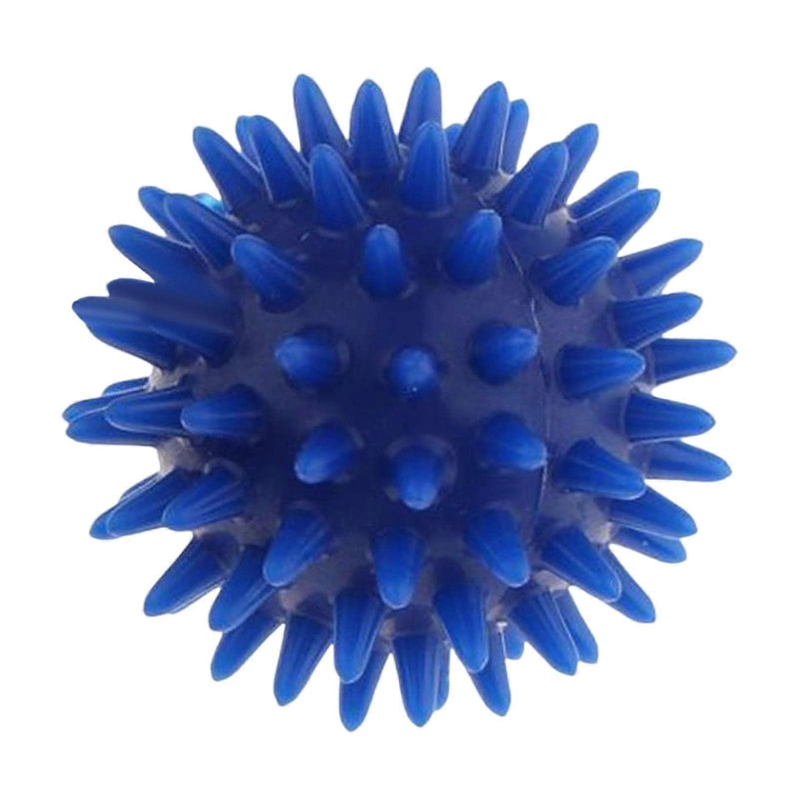 Spiky Massage Ball for Deep Muscle Relief with Compact Travel Size, Blue