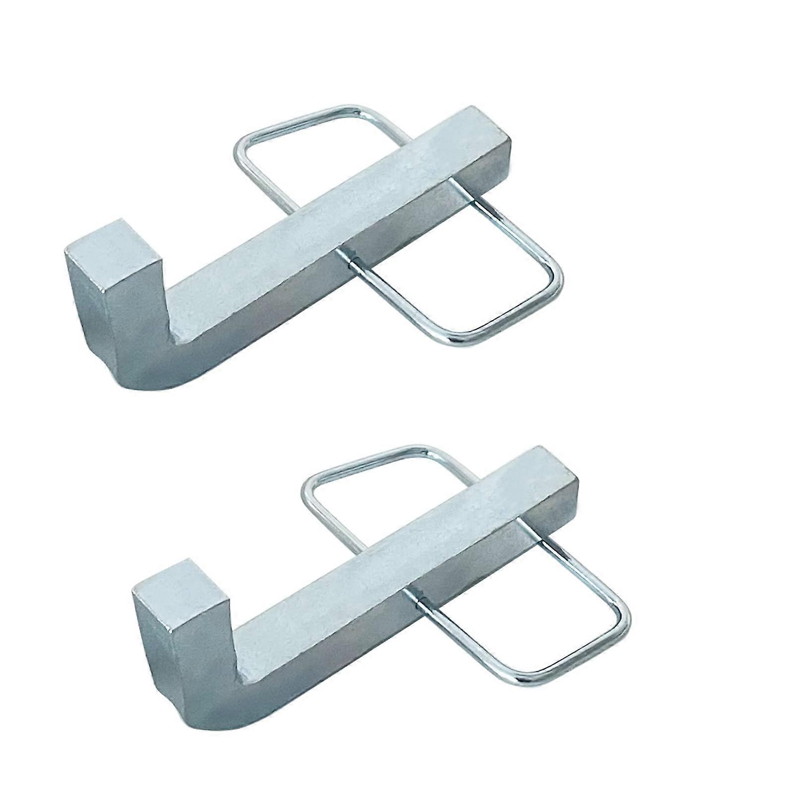Hitch Pin 2 Pack with Snap L Clip, RustResistant Steel for Secure RV and Trailer Towing