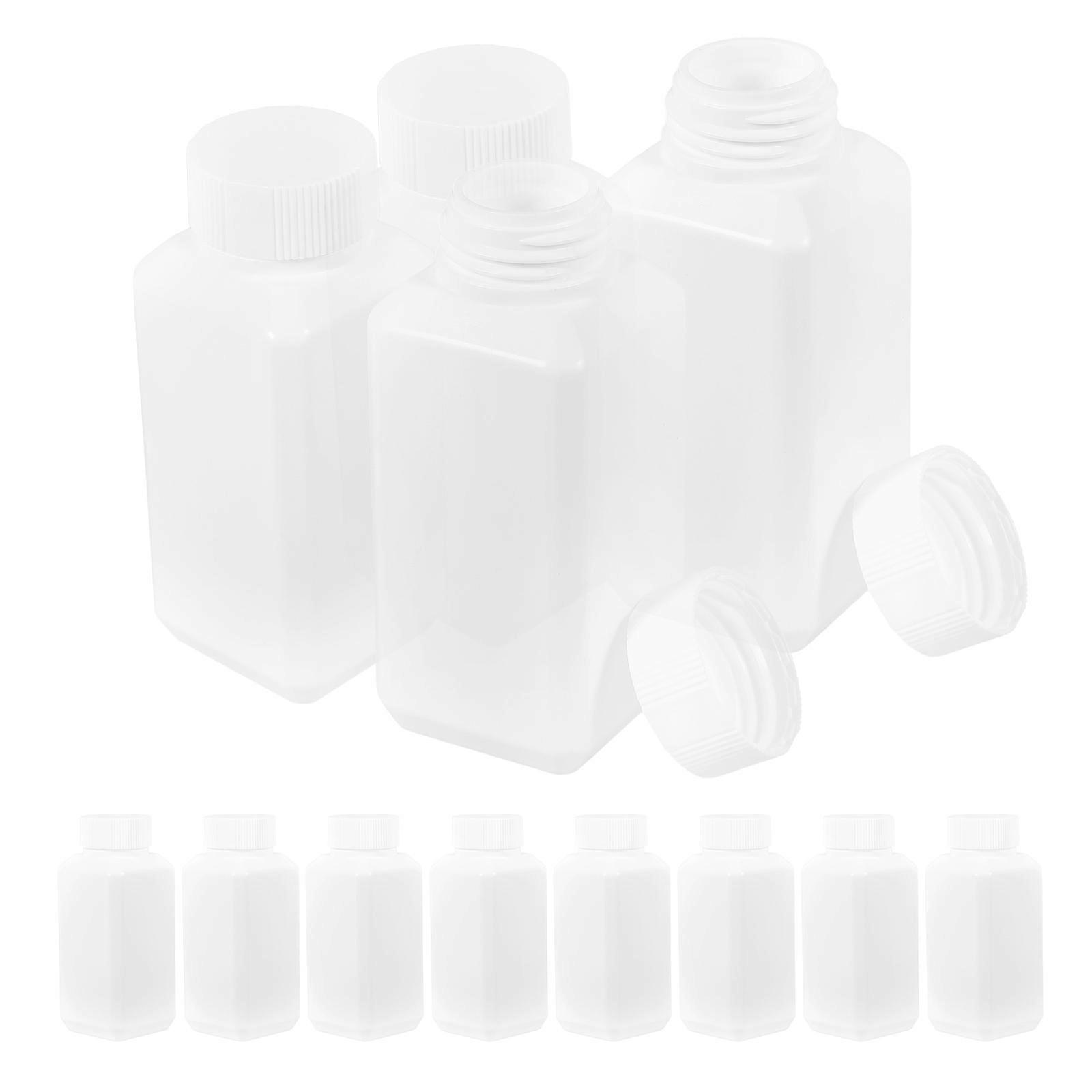 Refillable Sample Bottles Reagent Bottles for Laboratory 12Pcs
