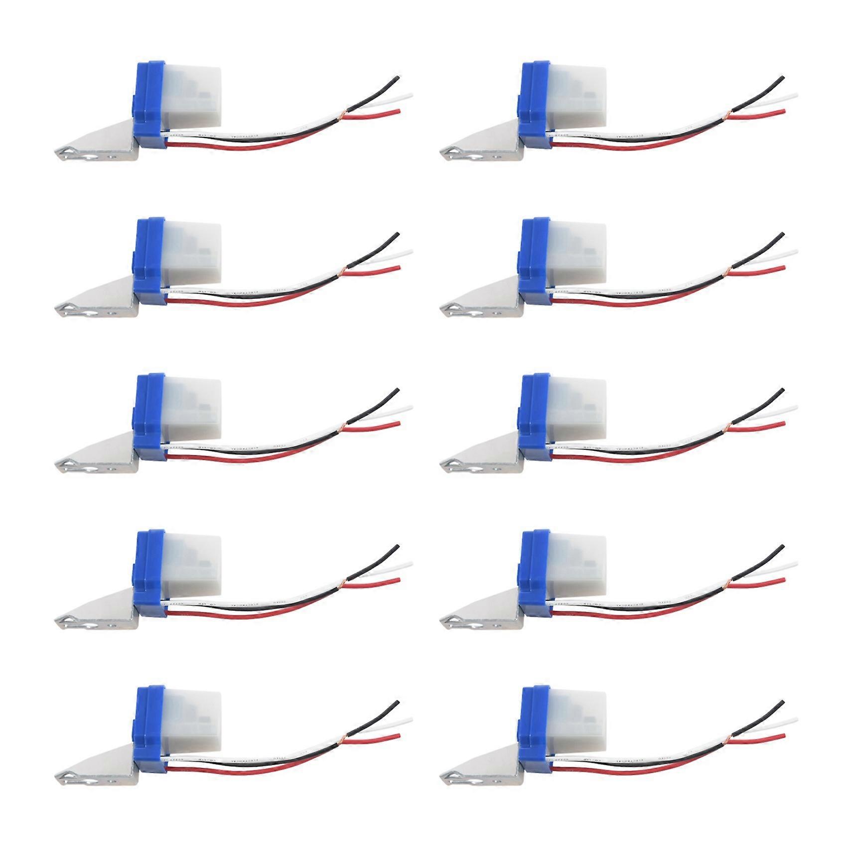 10X AC DC 12V 10A Automatic Lamp Twilight Switch Light Sensor Twilight Switch
