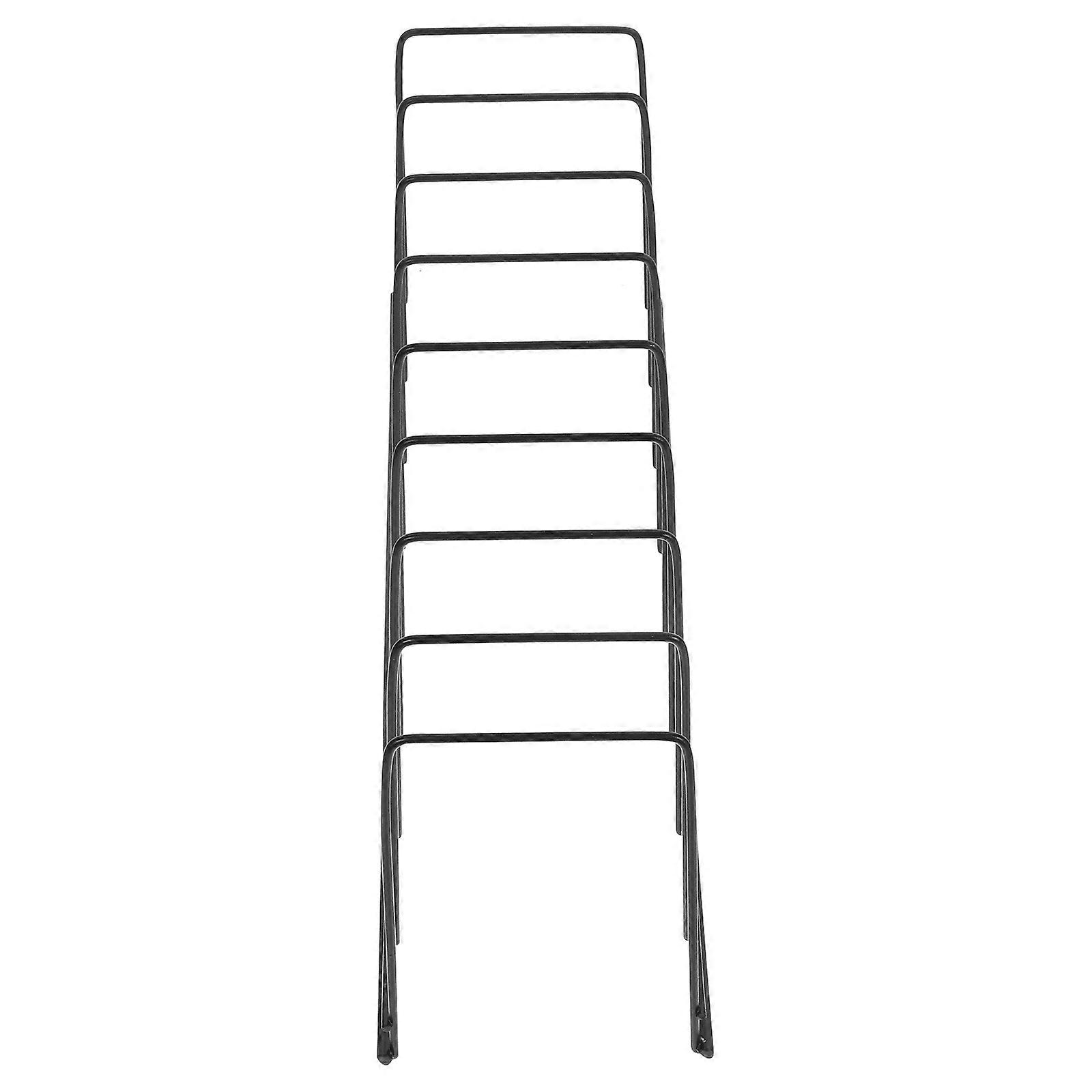 Desktop Book Holder Iron Rack for Storage 3Pcs Freestanding Shelf