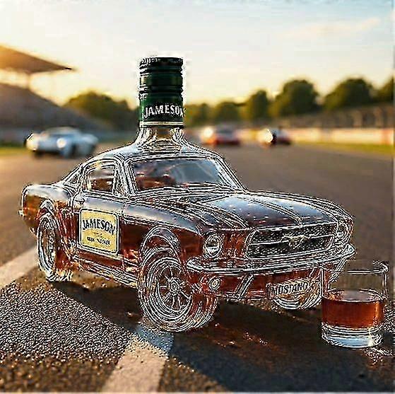 300ml whiskey decanter bald eagle, dachshund, owl, shaped bottle, eagle shaped