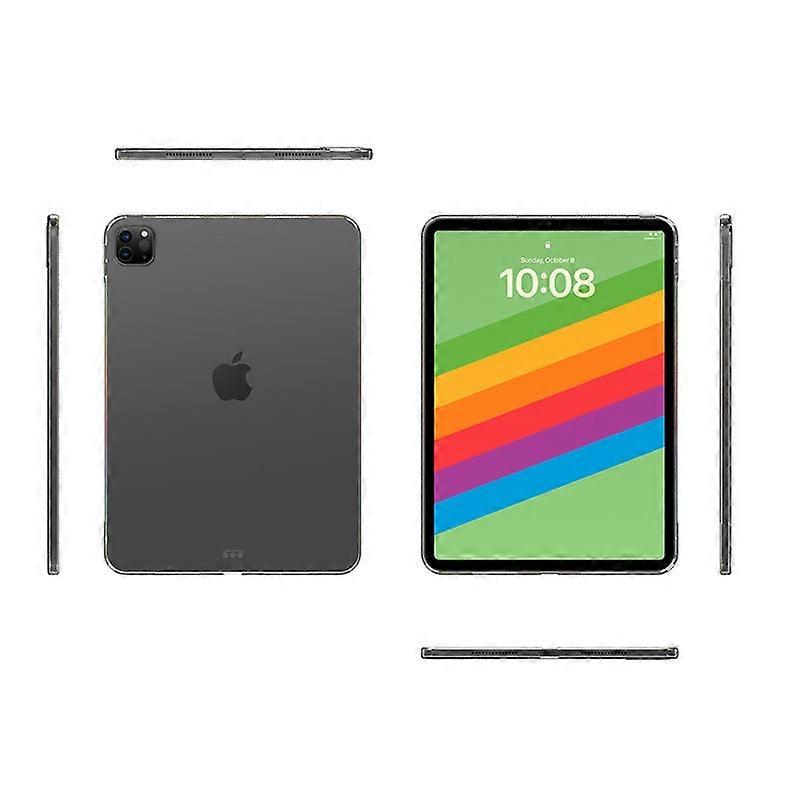 Case For Ipad 10/10.9" 2022/2023 High-transparency Four-corner Airbag Transparent