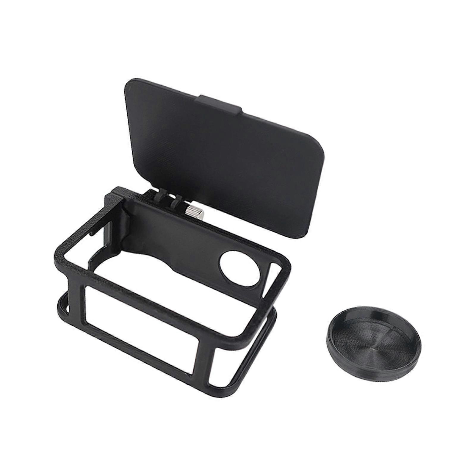 Camera Screen Sunshade Camera Cage for Action 6 Improved Visual in Sunlit Outdoor Action Scene Multicolor