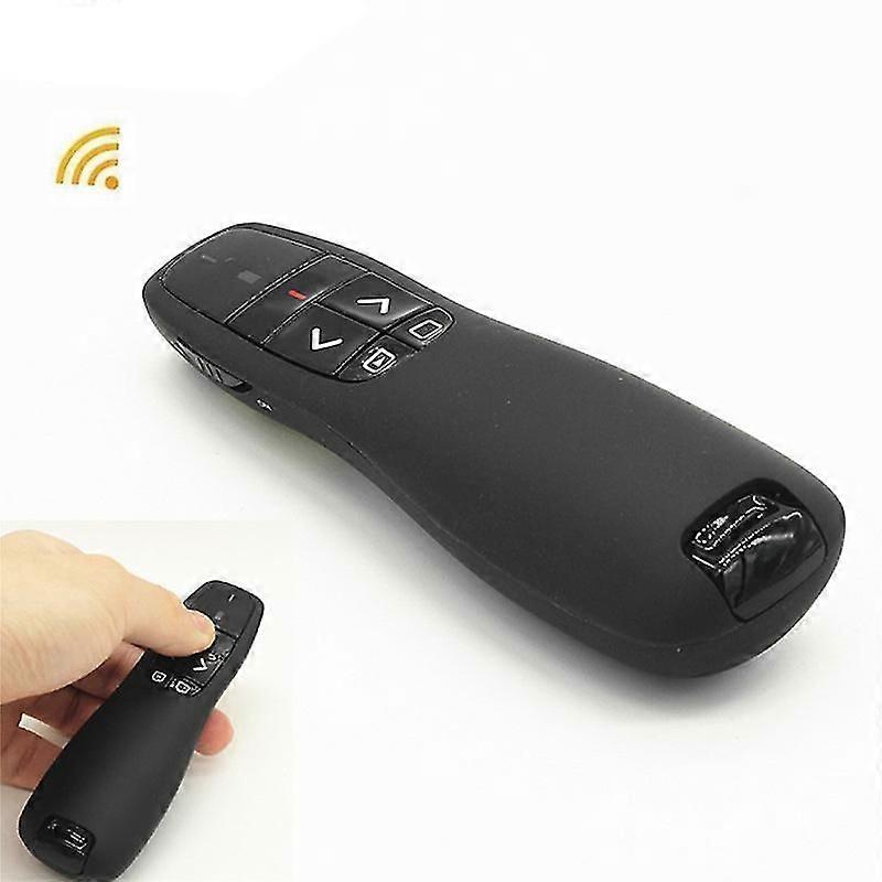 R400 2.4ghz Usb Wireless Presenter Red Laser Pointer Ppt Remote Control For Powerpoint Presentation