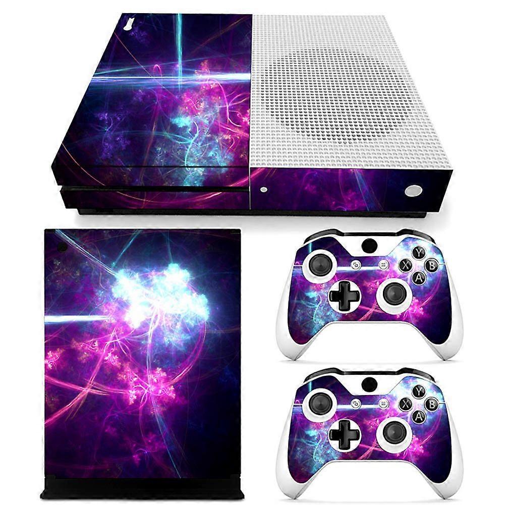 Starry Sky Skin Decal for Xbox One Console and 2 Controllers, PVC Protective Sticker
