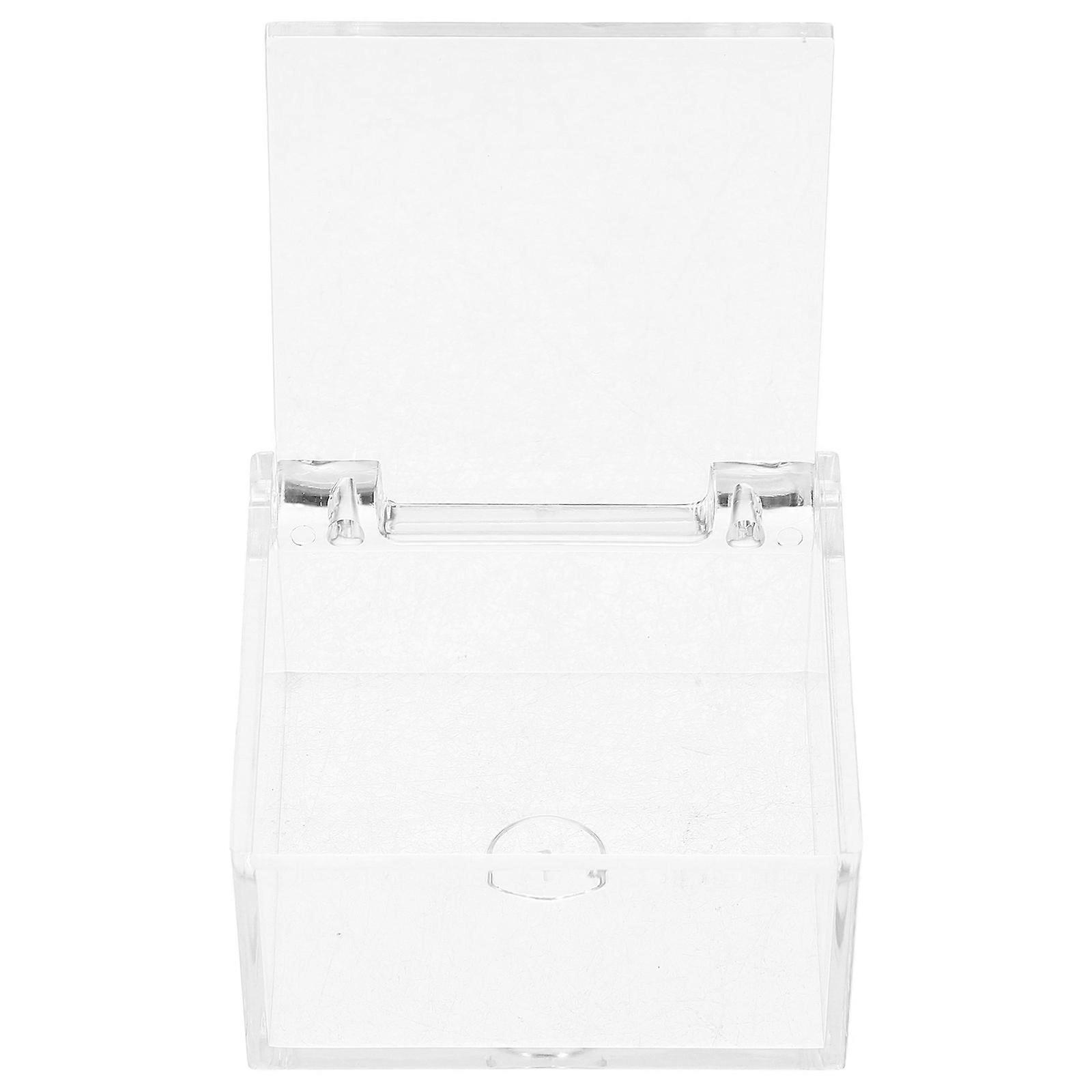 Acrylic Display Box for Display with Lid Clear Transparent Storage Case