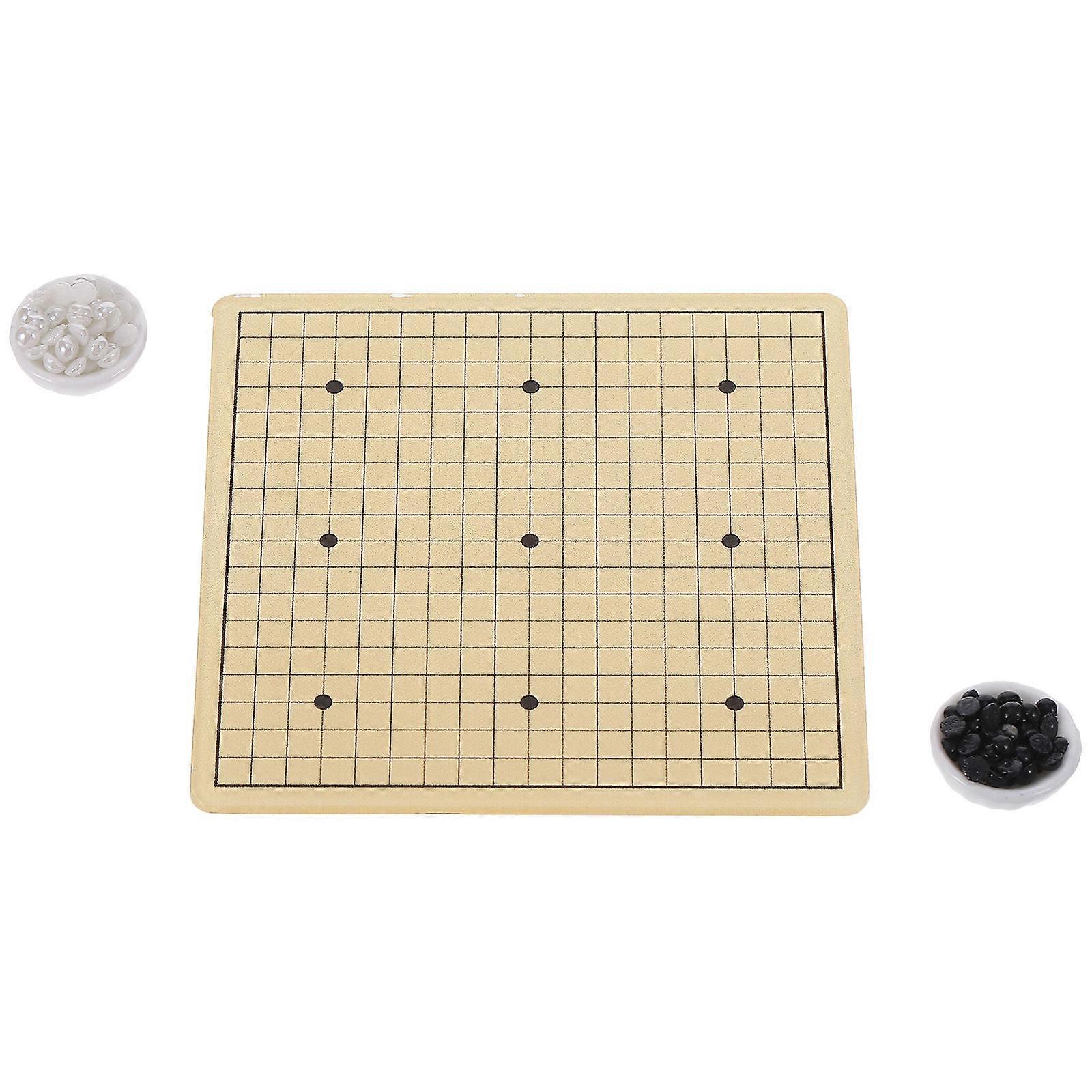 Mini Crystal Simulation Chess Board Accessory for Decoration 1Pcs