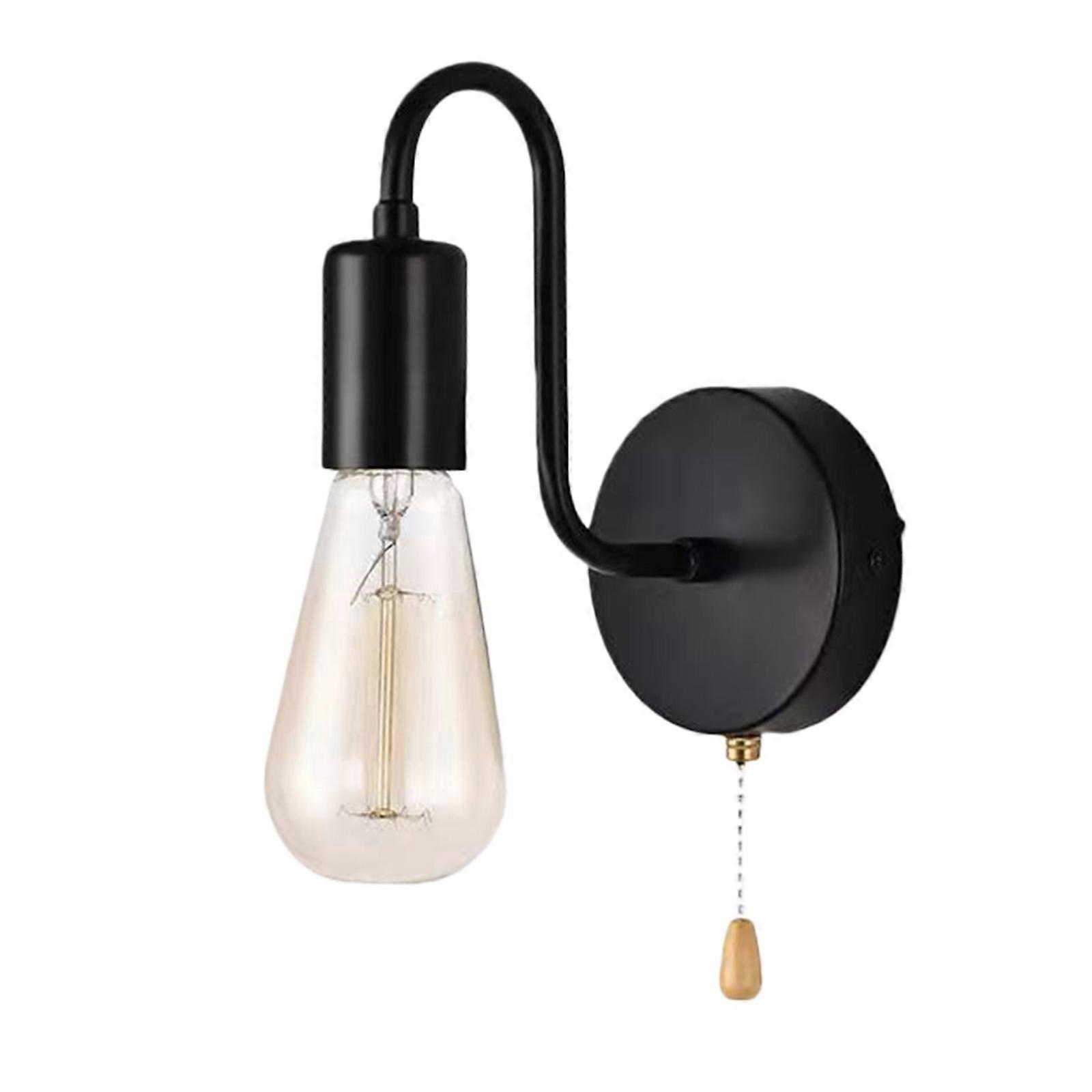 Pull Chain Wall Sconce Light Background Light with Switches Wall Sconces Indoor Lighting Home Decoration Enduring Multicolor