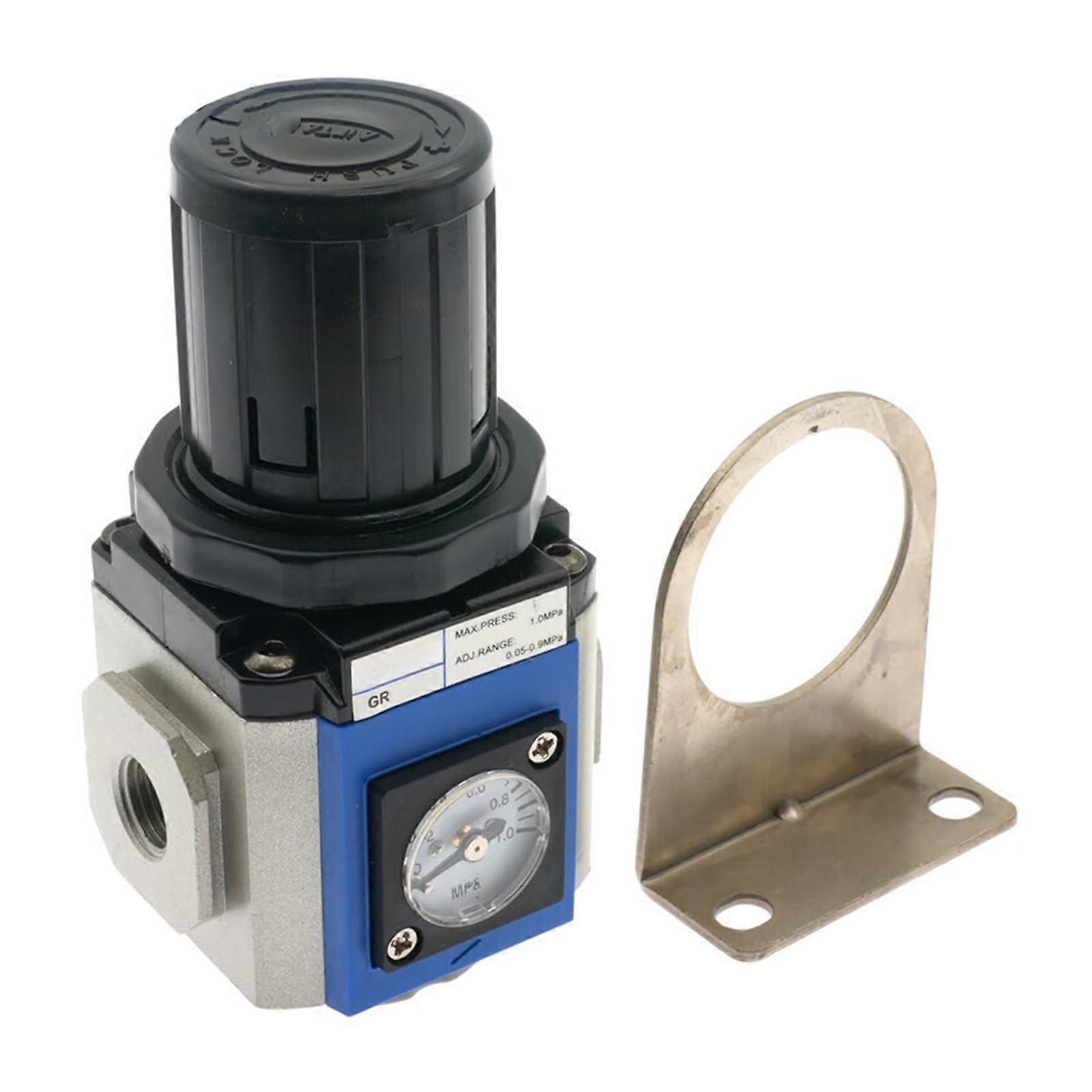 Air Pressure Regulator with Bracket GR30010F1 Pneumatic Air Filter for Precise Pressure Control