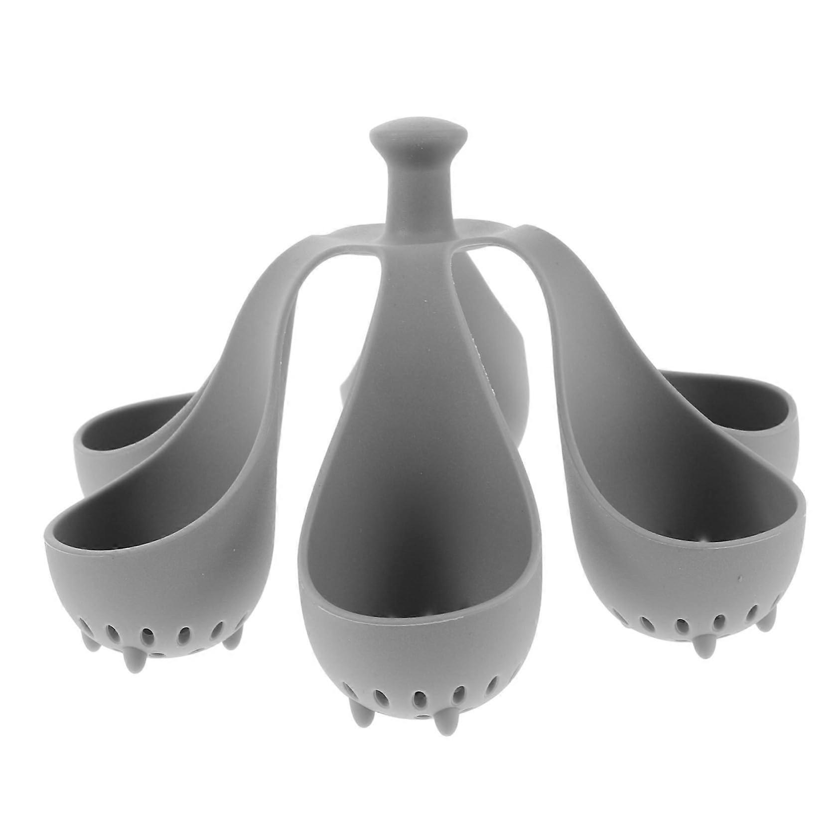 Silicone Egg Steamer Rack Heat Resistant Easy Clean Holder for Kitchen Cooking and Boiling