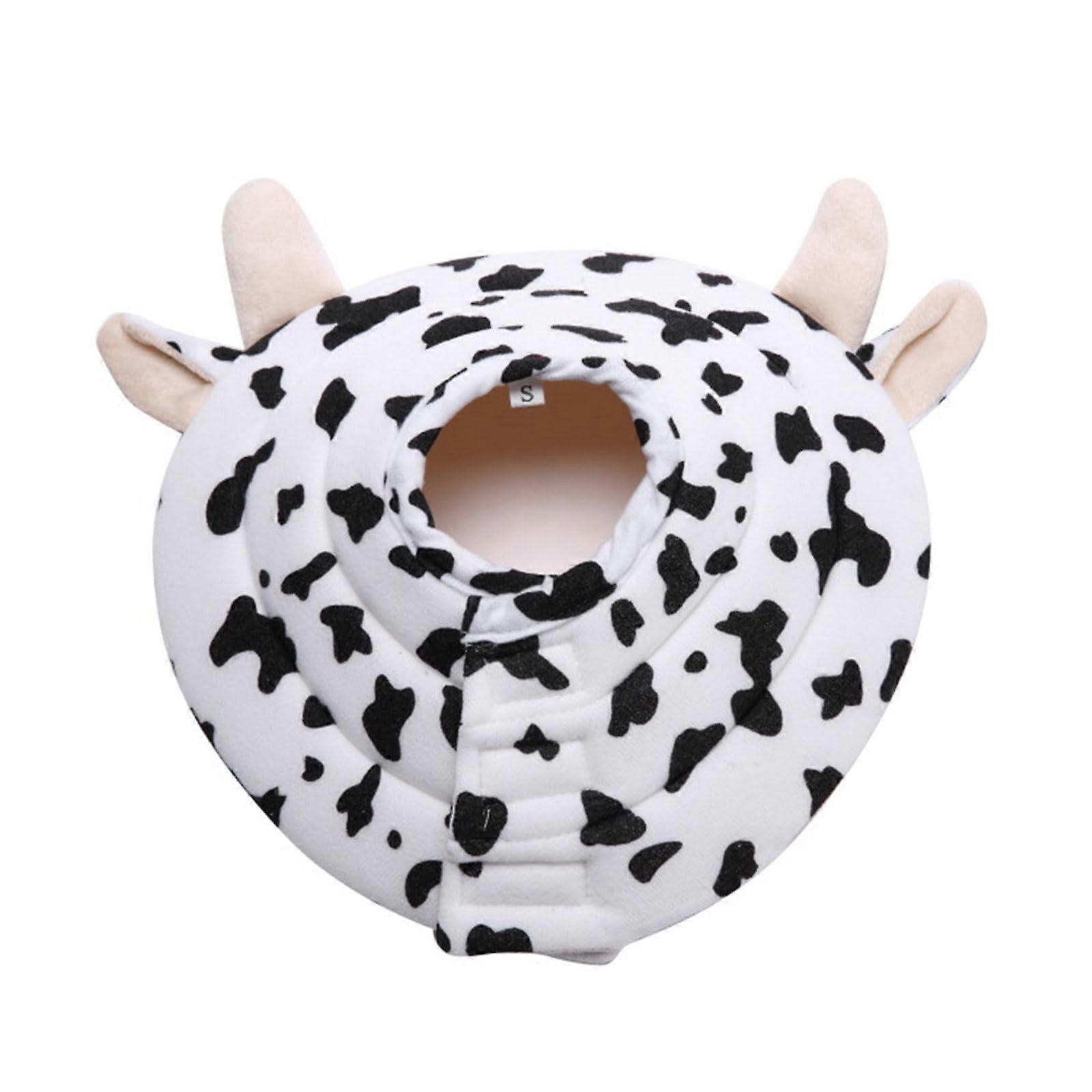 Pet Recovery Collar Soft Padded Dog Protective Cone for Wound Protection Adjustable Multiple Sizes