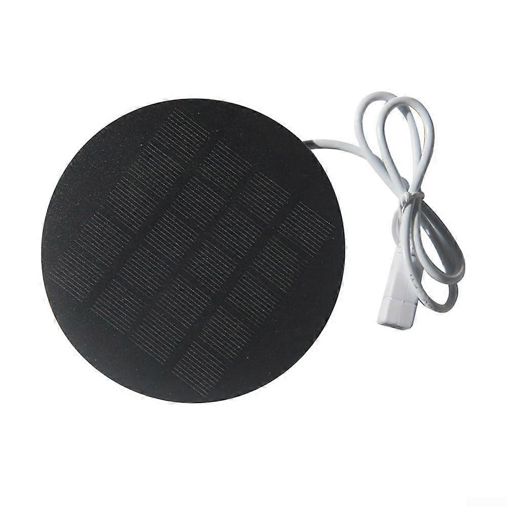 2W 5V USB Solar Panel Charger for Mobile Devices and LED Lighting, Works in Low Light