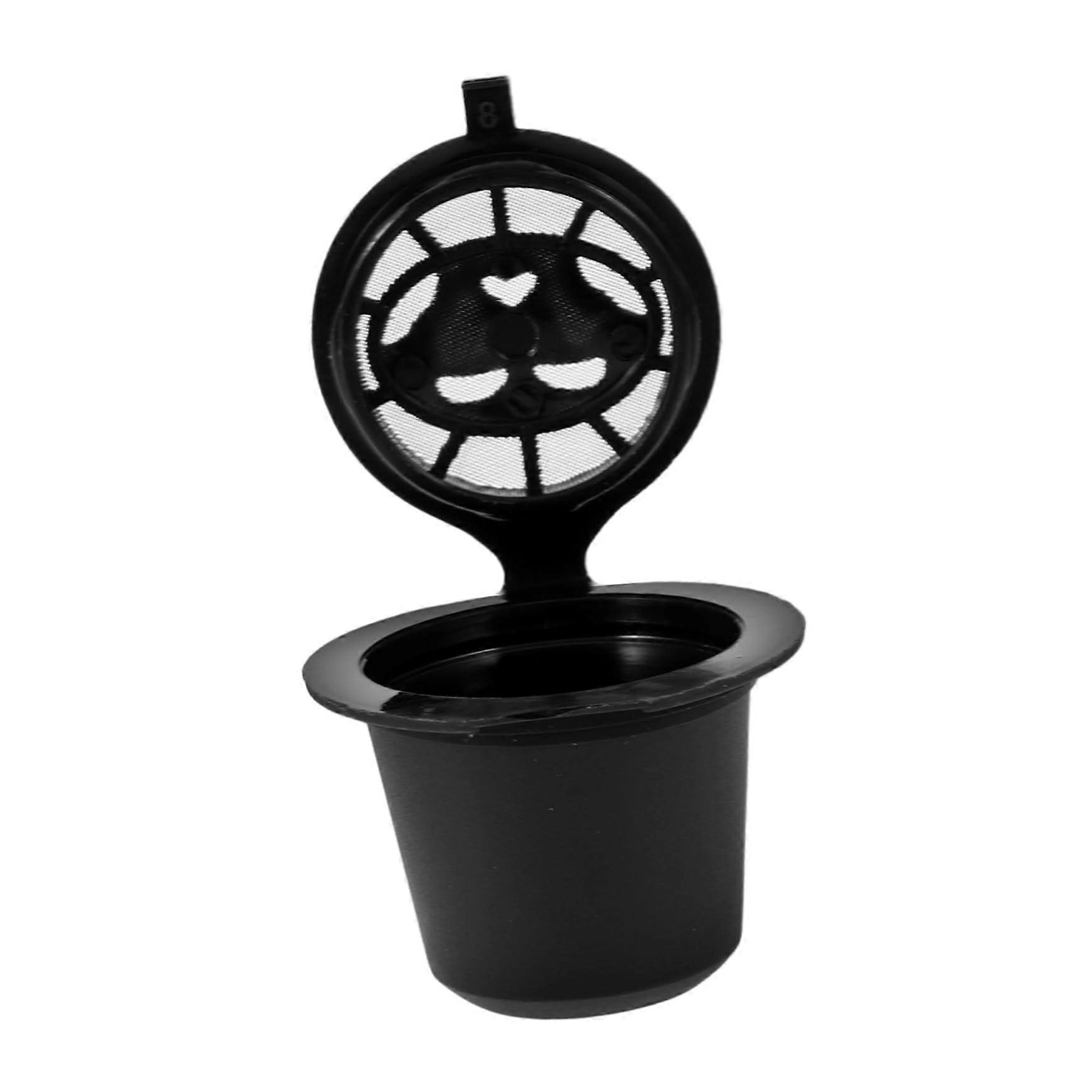 Reusable Coffee Filter Stainless Steel Refillable Coffee Capsule Pod for Espresso Maker Easy Clean