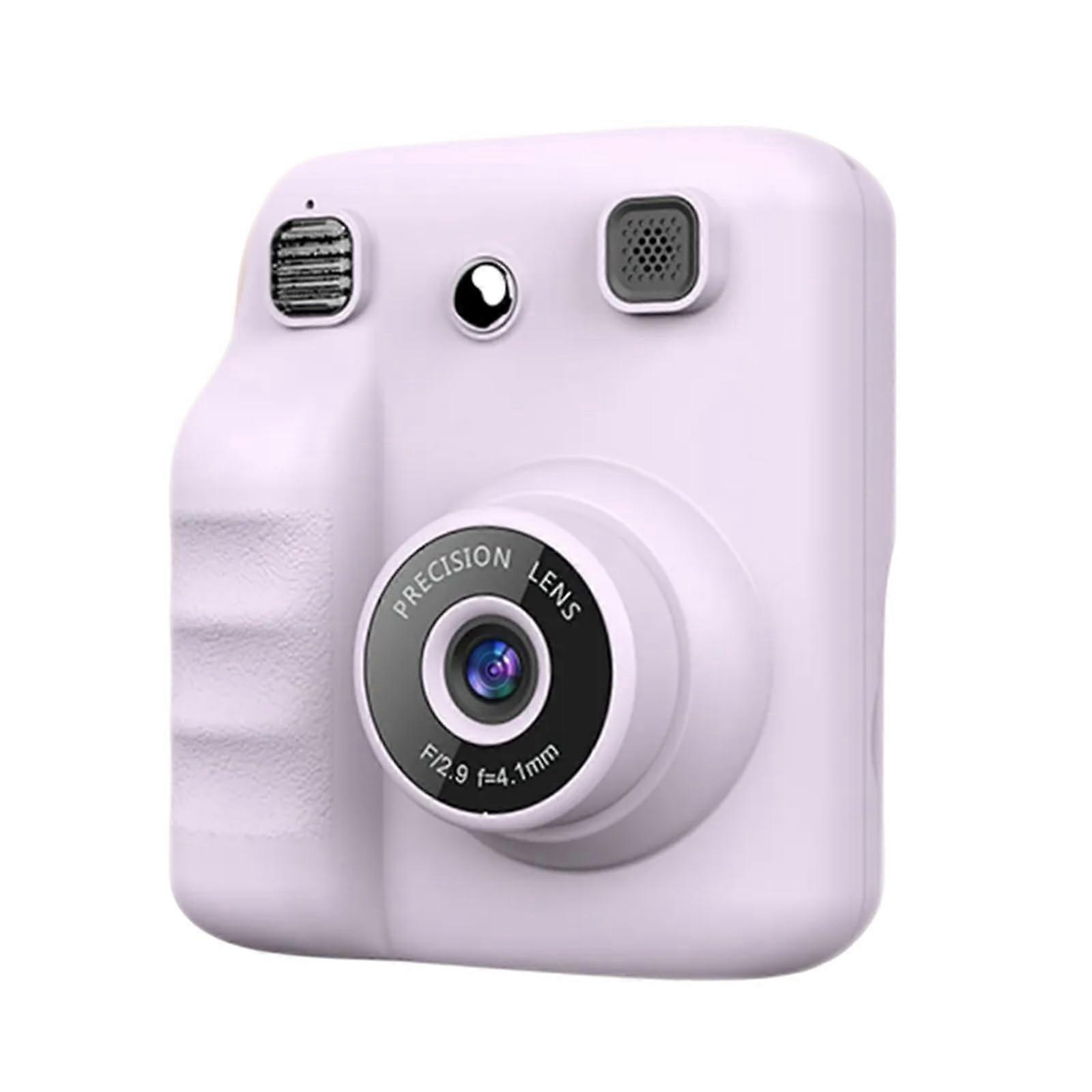 Kids Instant Print Camera with Thermal Printing, BuiltIn Frames and Resolution Imaging, Pink