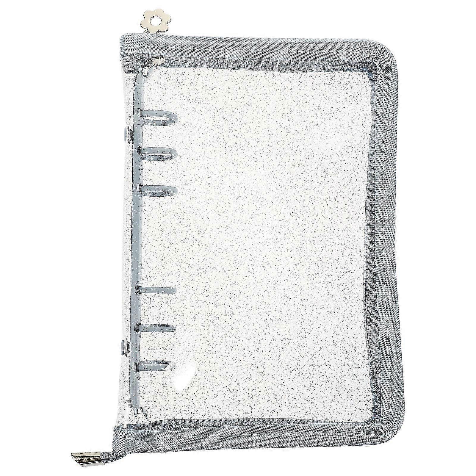 Binder Cover Loose-leaf Binder Cover 6-Rings Binder Shell Binder Notebook Shell Diary Book Cover