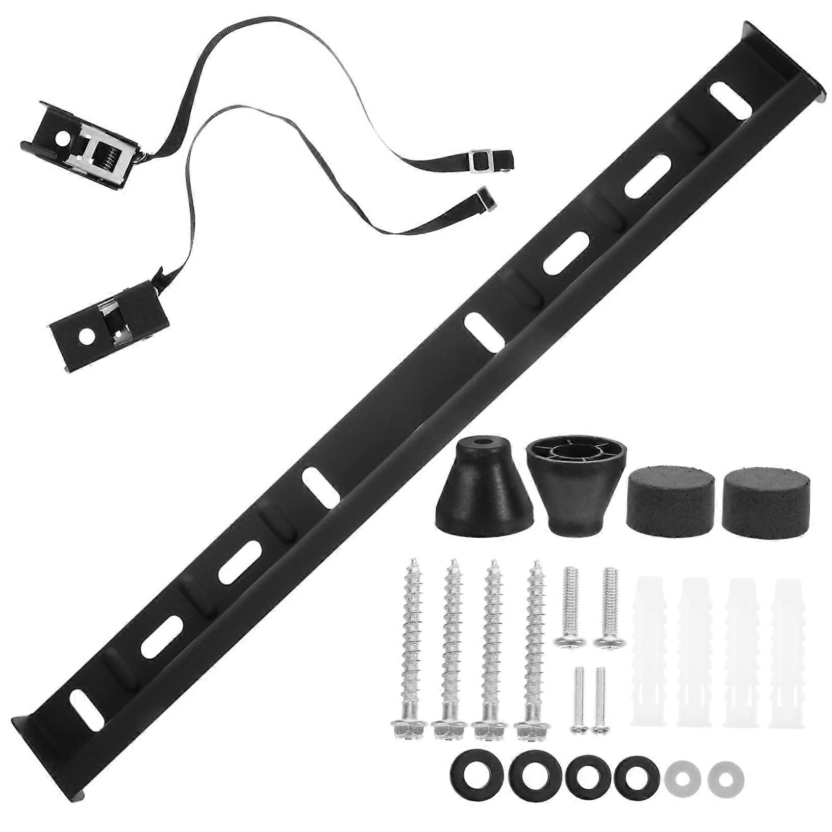 No Drill TV Mount Heavy Duty Wall Bracket for LCD Flat Screen TVs Space Saving Easy Installation