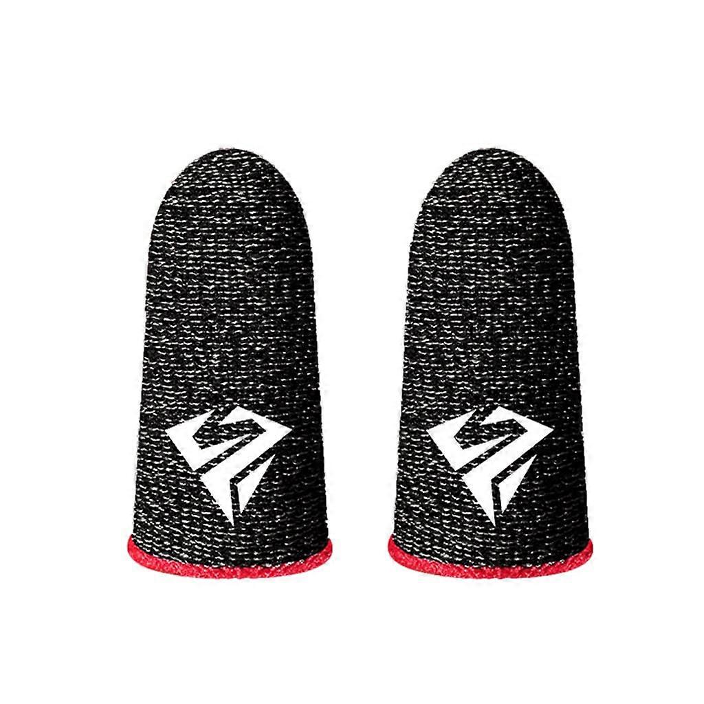 Gaming Finger Sleeves 1 Pair for Mobile Games, Sweatproof Breathable Fabric, Precise Touch Control