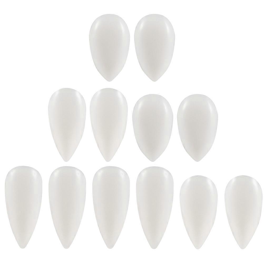 Halloween Cosplay Costume Prop Vampire Teeth 12Pcs