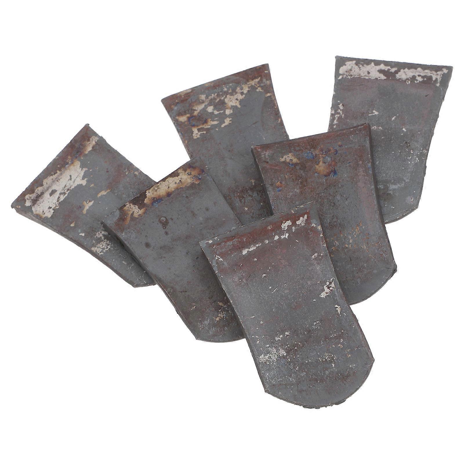 Garden Hoe Replacement Wedge Iron Hoe Handle Heads for Secure 6Pcs Use