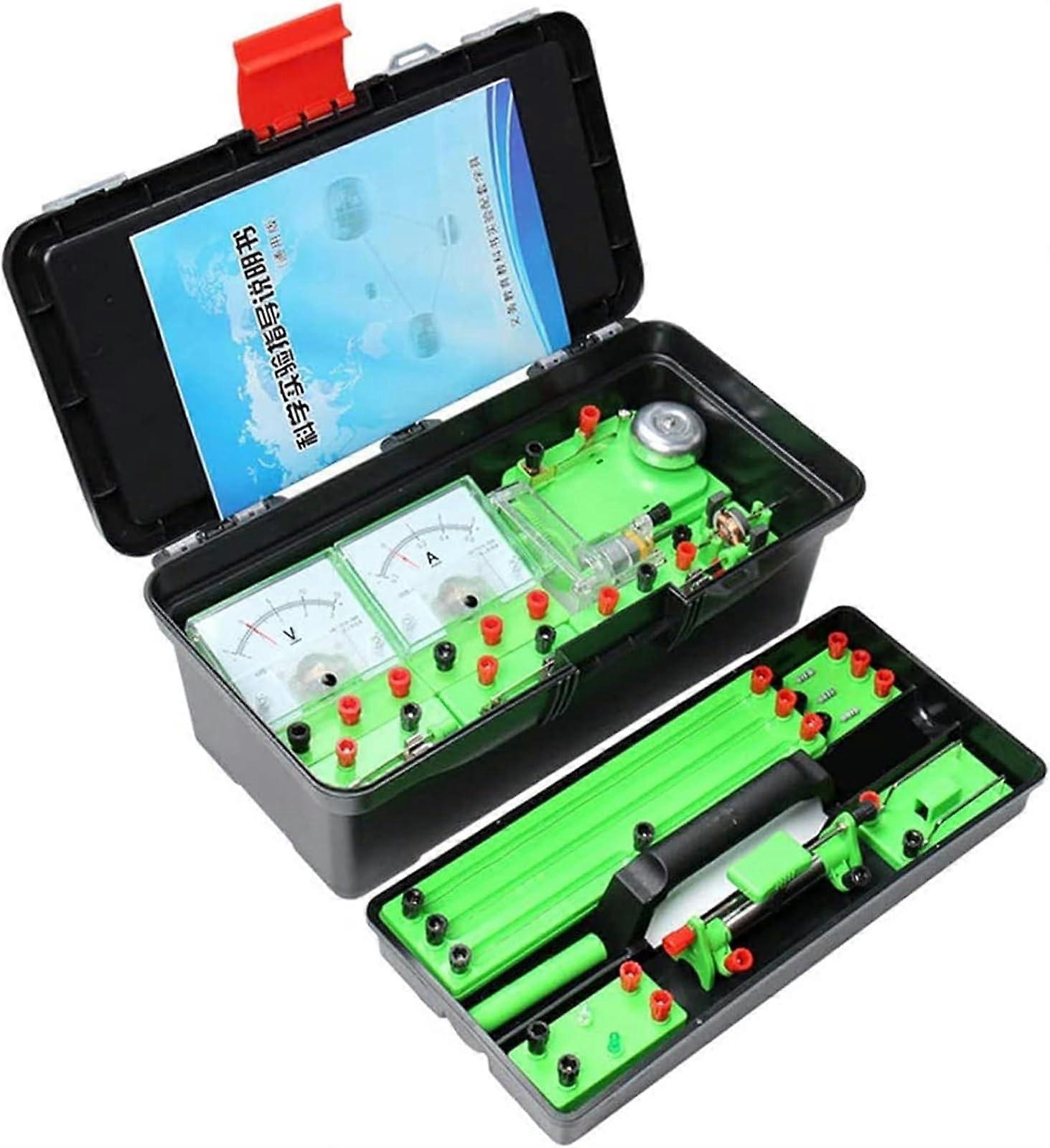 Physics Experiment Kit for Students, HandsOn Electromagnetism Lab Set and Circuit Learning STEM Tool