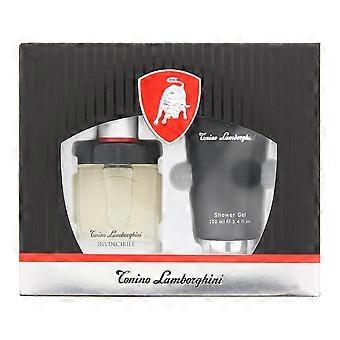 Lamborghini Invincibile Gift Set 40ml EDT Spray + 100ml Shower Gel