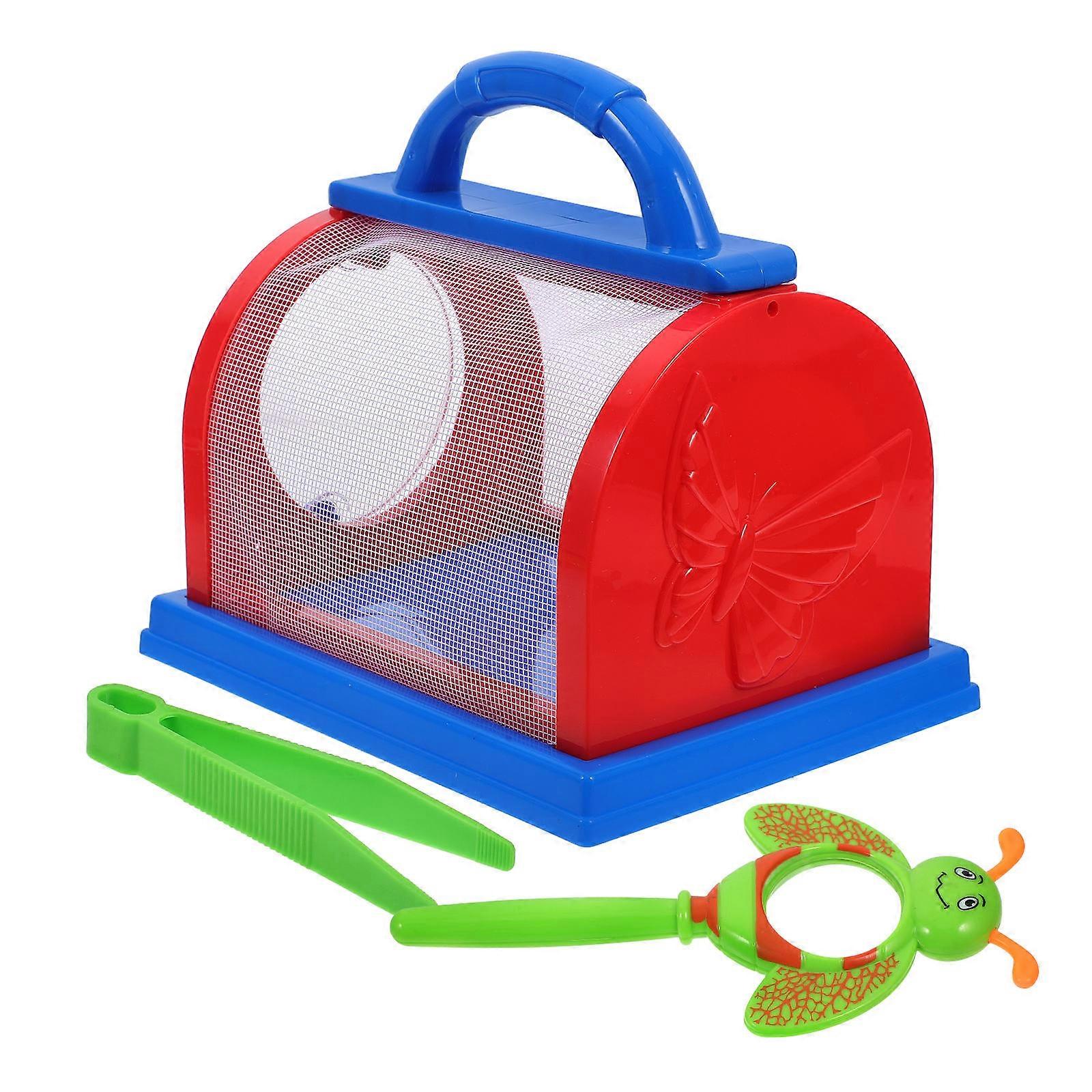 Outdoor Insect Cage Breathable Holder for Viewing 2Sets with Accessories