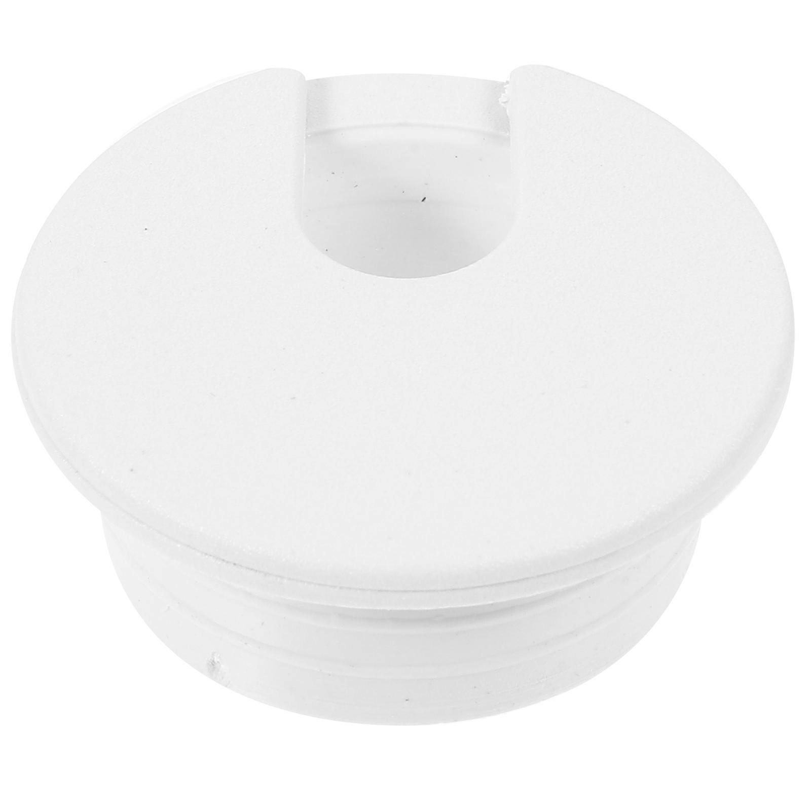 White Desk Cable Grommets Cable Hole Cover for Wire Management 12Pcs Set