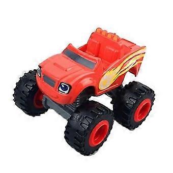 Super Stunts Truck Nickelodeon Blaze And The Monster Machines Toy Car Race Car Toy[hk] Red WJGIV