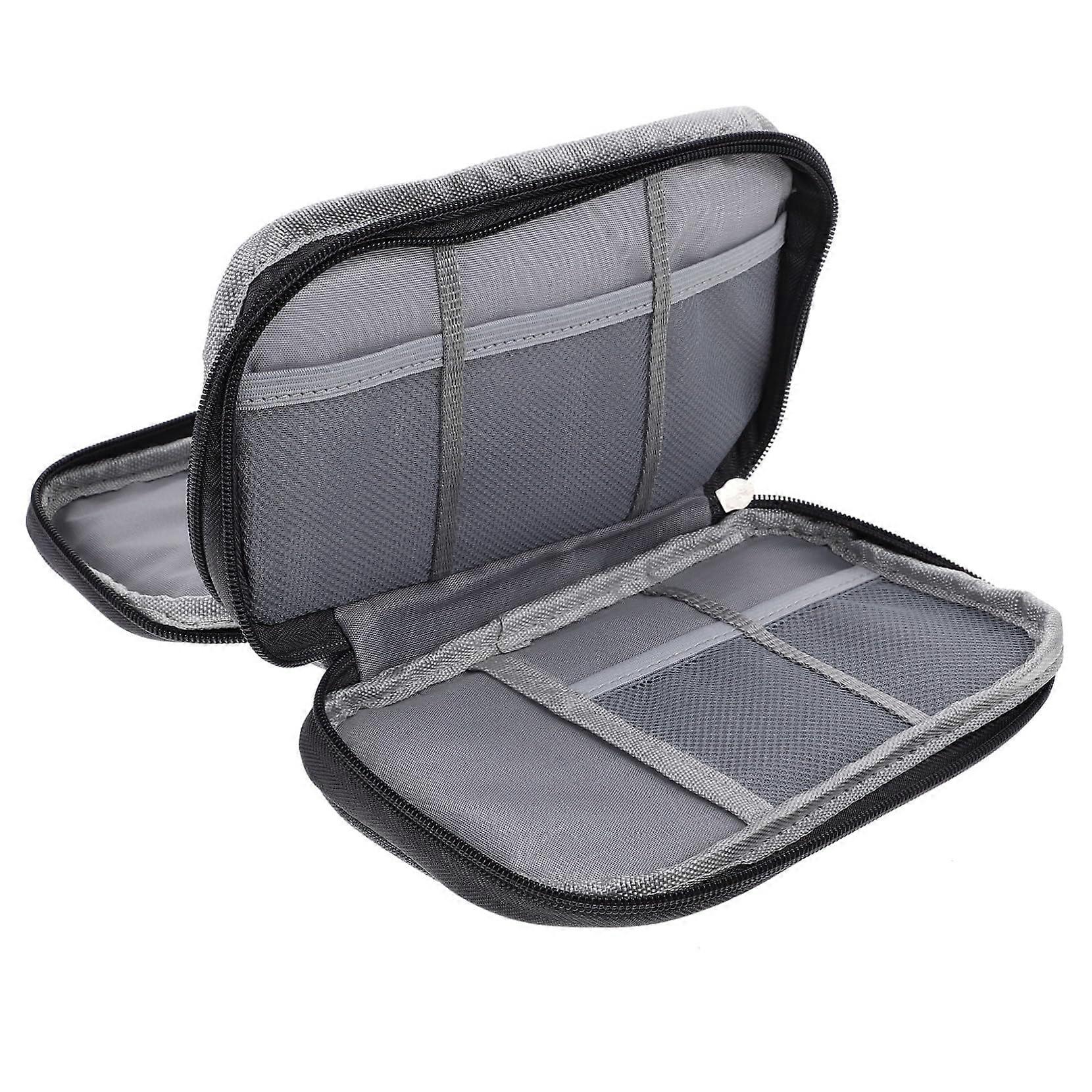 Travel Cable Organizer Bag with MultiLayer Storage, Durable Case for Electronics Accessories
