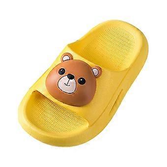 Chinelo Infantil Bubble Slides com Carinha Sorridente, Sandálias para Bebês e Crianças com Estampa de Astronauta, Macio e Antiderrapante, Ideal para Uso em Casa.