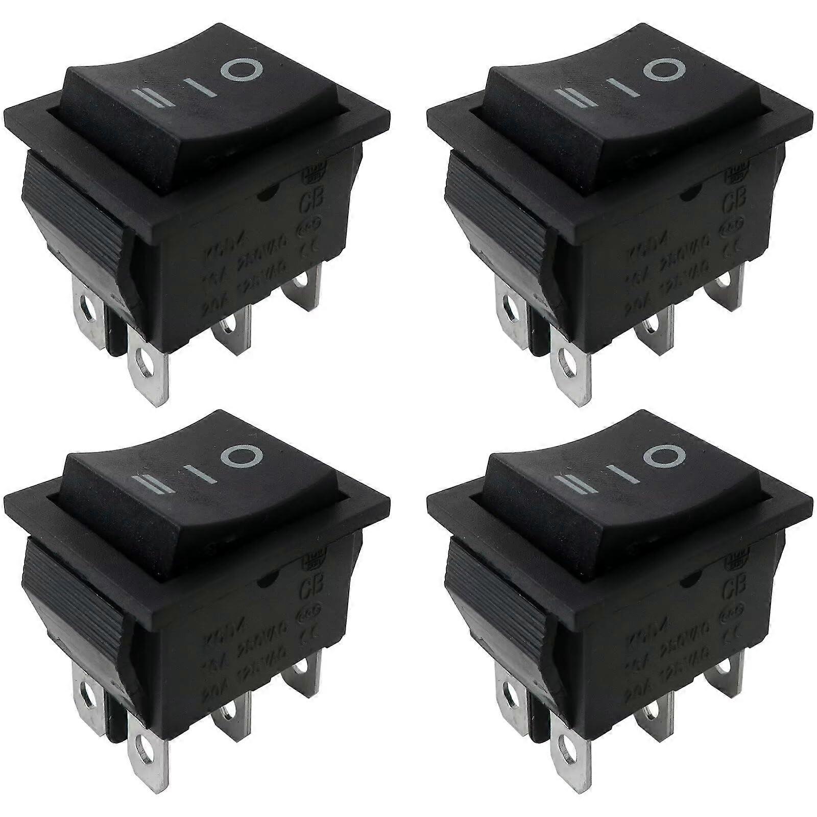 4 Pack 3Position 6Pin Automatic Reset Generator Start Switch for Champion Models