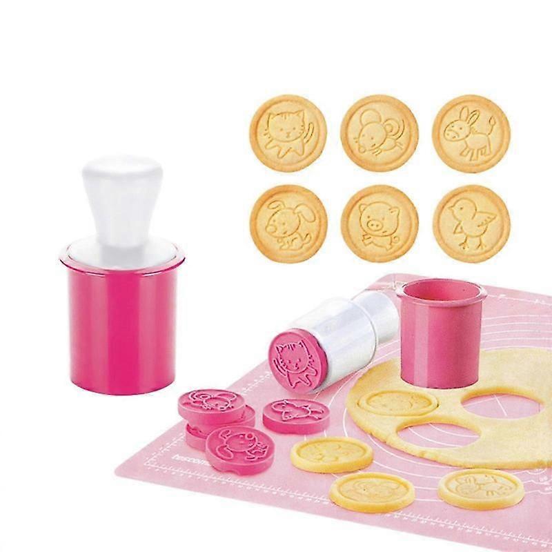 6PC Embossing Stamps for Easter DIY Cookie and Pancakes
