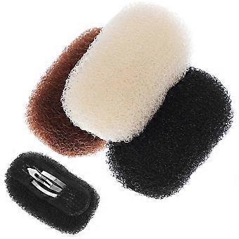 3pcs Women Volume Bump Inserts Hair Clips Hair Styling Tools Bump Up Clips(Random Style)