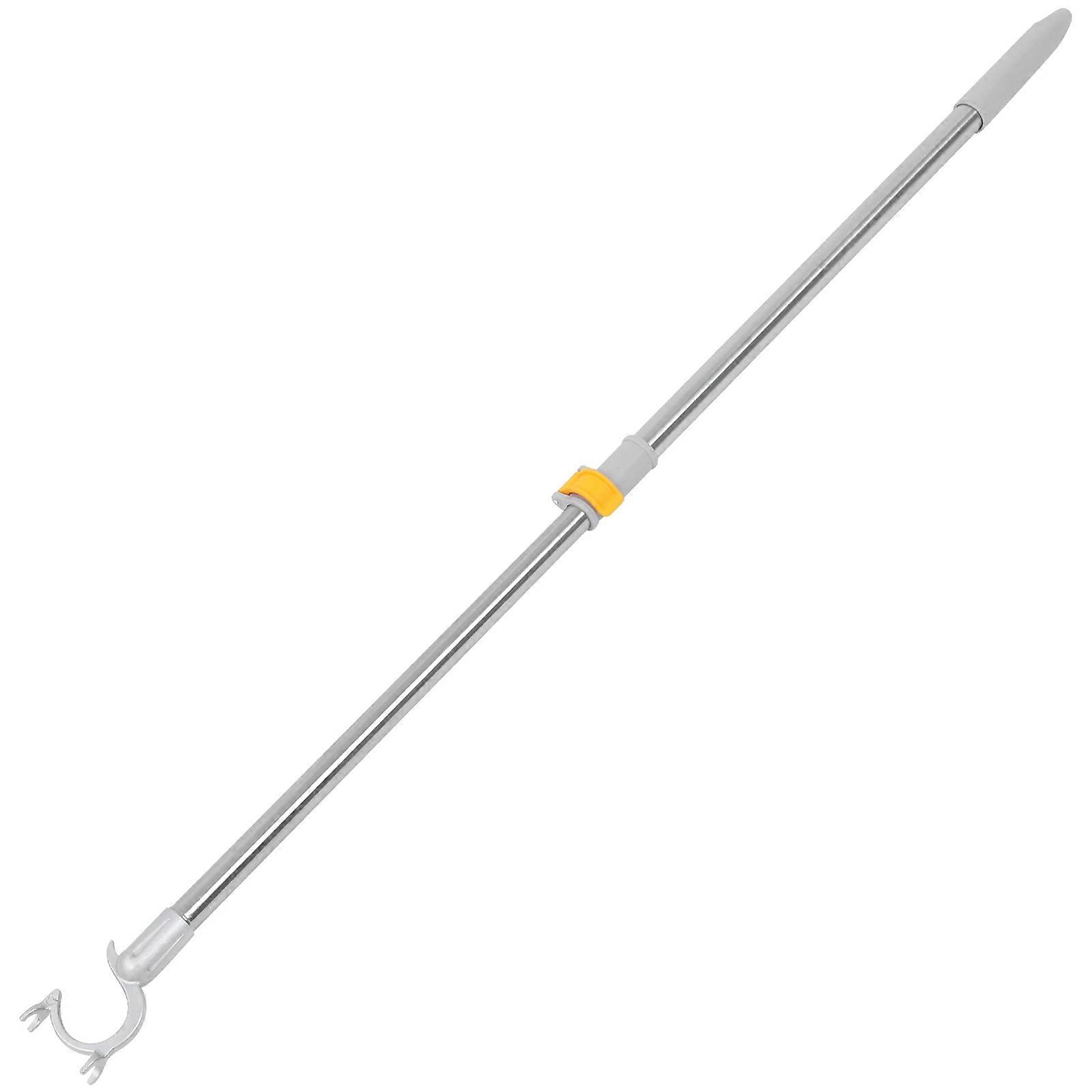 Lightweight Clothes Rod 2Pcs Suitable For Closet Organization Rust Resistant Adjustable Length