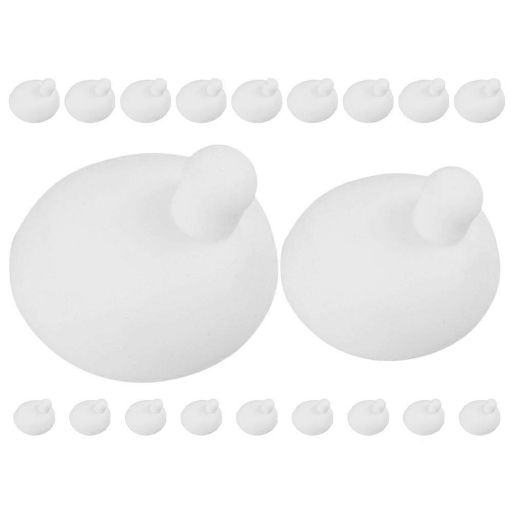 DIY Use Silicone Bubble Core Inserts for Doll Making 20Pcs White Accessories