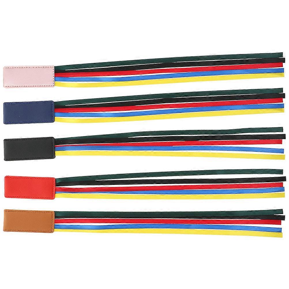 Ribbon Bookmark for Reading with Wear-Resistant Function 5Pcs