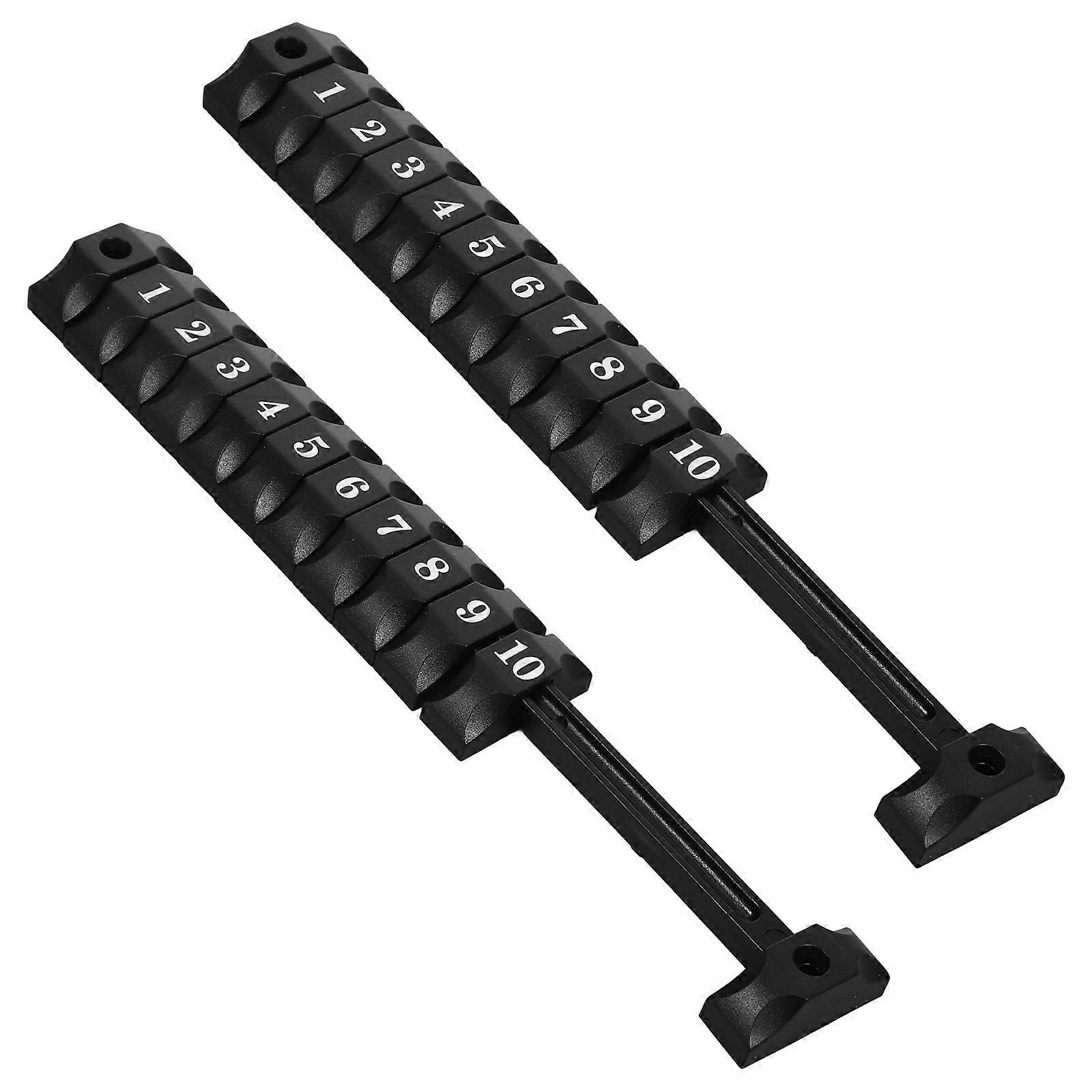 Foosball Score Counters Multi-Functional Scorekeeper Bars 2Sets Black