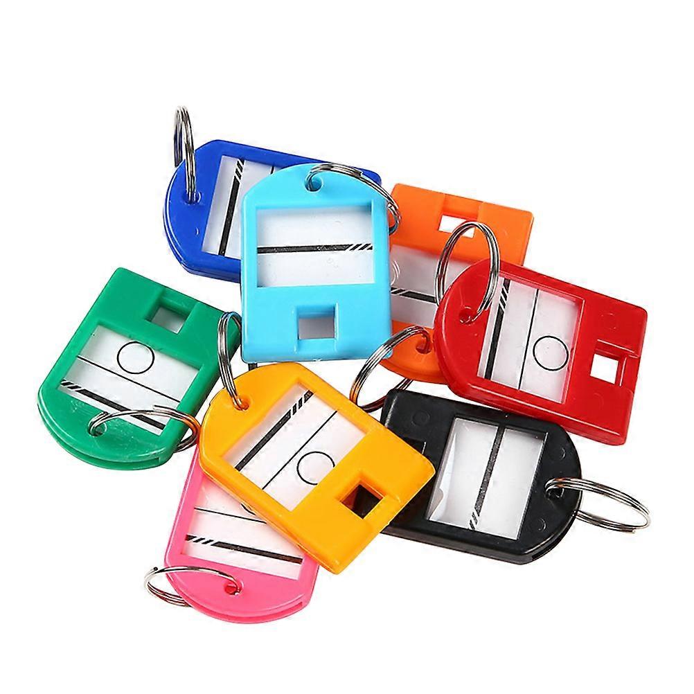Plastic Keychain Key Ring for Decoration 50Pcs Collection