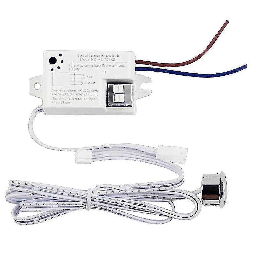 220V Cabinet Door Control Induction Sensor Wardrobe Smart Switch Support Open/Concealed Installation Single Door Control