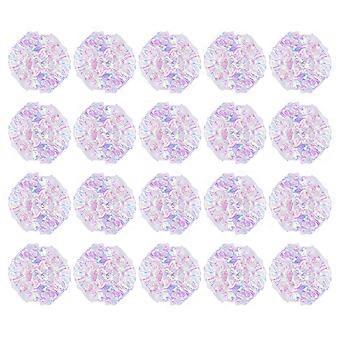 Bolas de papel crocantes para gatos, 20 unidades, coloridas e fáceis de usar.