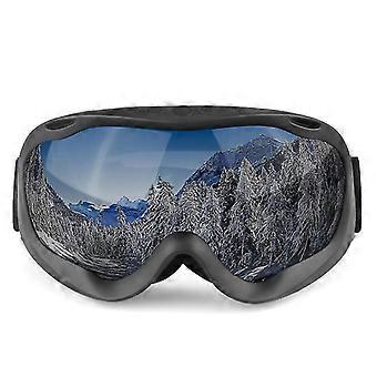 Skibrille Otg - Überbrille Ski-/Snowboardbrille für Herren, Frauen & Jugend - 100% UV-Schutz