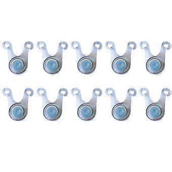 Protetor de corda para luz de barraca, lanterna pequena azul para pendurar