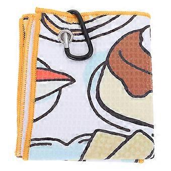 Dry Golf Club Towel for Sports Made from Cotton Polyester 1 Piece
