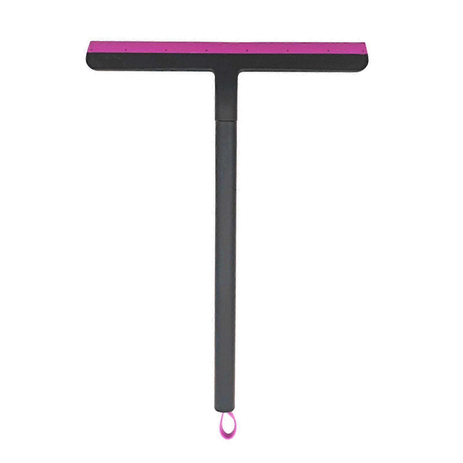Handheld Wiper Ergonomic Plastic Handle Soft Scraper Multifunctional Bathroom Window Cleaner Versatile Cleaning Tool