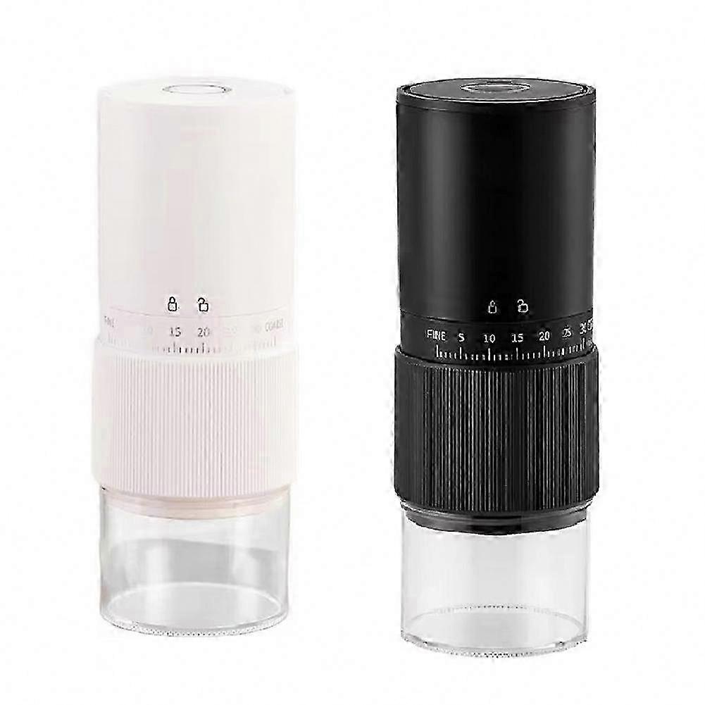 Portable Adjustable Coffee Grinder with Noise Reduction for Kitchen Use