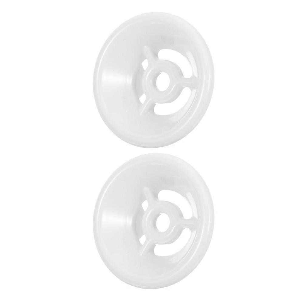 ABS White Urinal Drain Stopper 2Pcs Odor Control Preventer